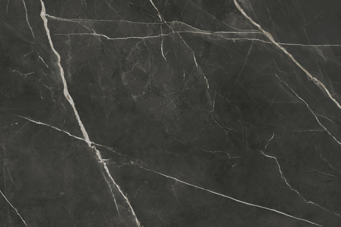 Фото Керамогранит AFXY Marvel Calacatta Black 120x278 Lapp. Lappato 6мм - 1