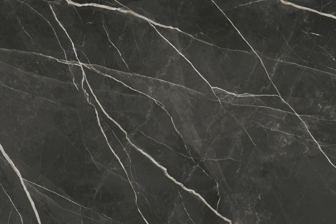 Фото Керамогранит AFXY Marvel Calacatta Black 120x278 Lapp. Lappato 6мм - 2