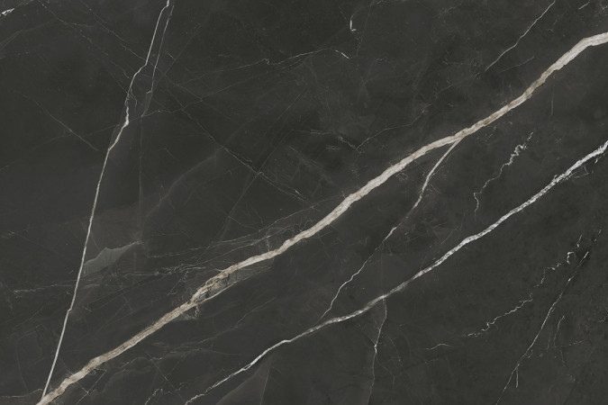 Фото Керамогранит AFXT Marvel Calacatta Black 60x120 Lapp. Lappato 9мм - 2
