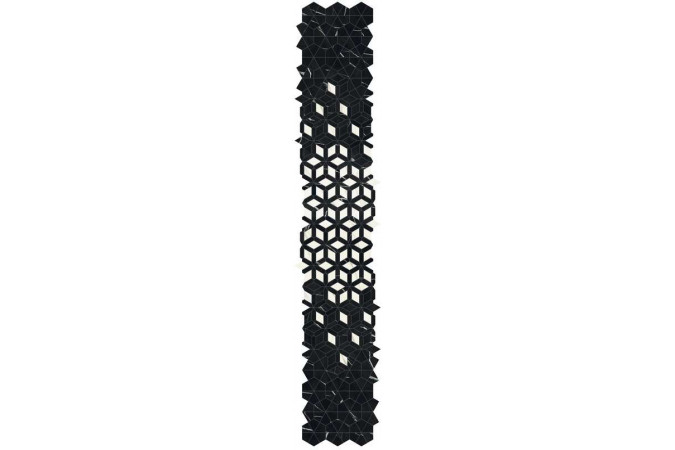 Фото Декор AJQ8 Marvel Meraviglia Black Origin Diamond Lapp.  Lappato - 1