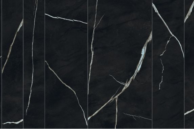 Фото Декор APV9 Marvel Meraviglia Black Origin Grid Velvet - 1