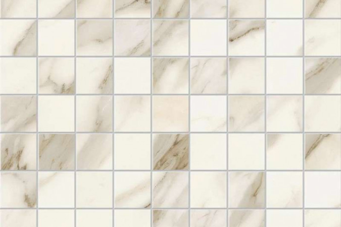 Фото Декор AJP9 Marvel Meraviglia Calacatta Bernini Mosaico Matte - 1