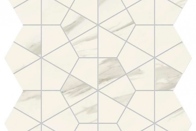 Фото Декор AJQY Marvel Meraviglia Calacatta Meraviglia Hexagon Lapp. Lappato - 1