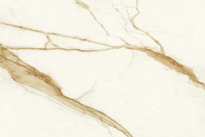 Фото Декор A4PI Marvel Calacatta Imperiale 75x150 Lapp Macchia Aperta Lappato 9мм - 4