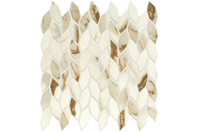 Декор A4WN Marvel Calacatta Imperiale Mos. Twist Shiny Lucida