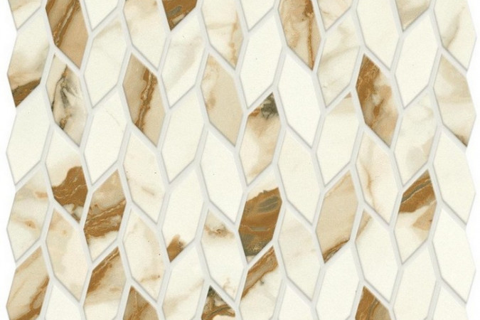 Декор A4WR Marvel Calacatta Imperiale Mos. Twist Silk Silk