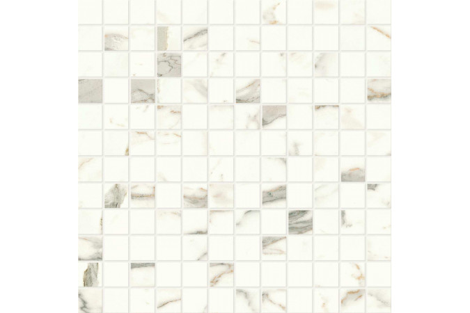 Фото Декор A424 Marvel Calacatta Prestigio Mosaico Lapp Lappato - 1