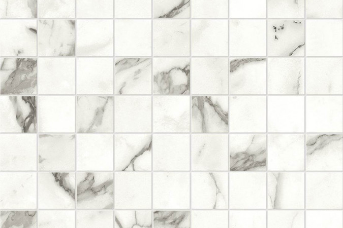 Декор A415 Marvel Statuario Supremo Mosaico Matt Matte