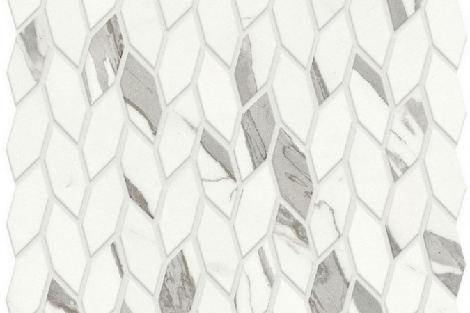 Декор A4WQ Marvel Statuario Supremo Mos. Twist Silk Silk