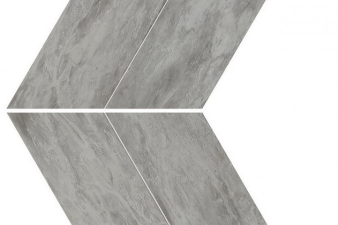Декор AS1U Marvel Bardiglio Grey Chevron Lappato