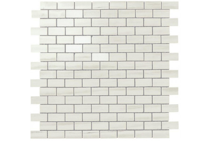 Фото Декор AS31 Marvel Bianco D. Mosaico Lapp. Burattato Lappato - 1