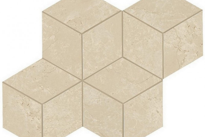 Декор AS2H Marvel Cream Prestige Mosaico Esag. Lappato