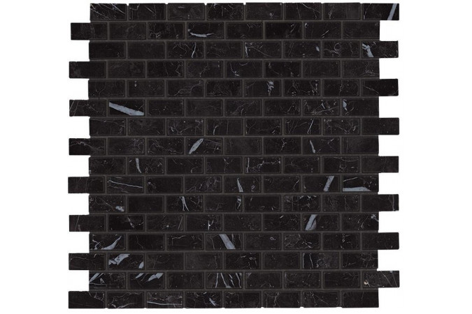 Фото Декор AS35 Marvel Nero M. Mosaico Lapp. Burattato Lappato - 1