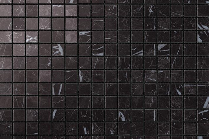 Декор AS3U Marvel Nero Marquina Mosaico Lappato