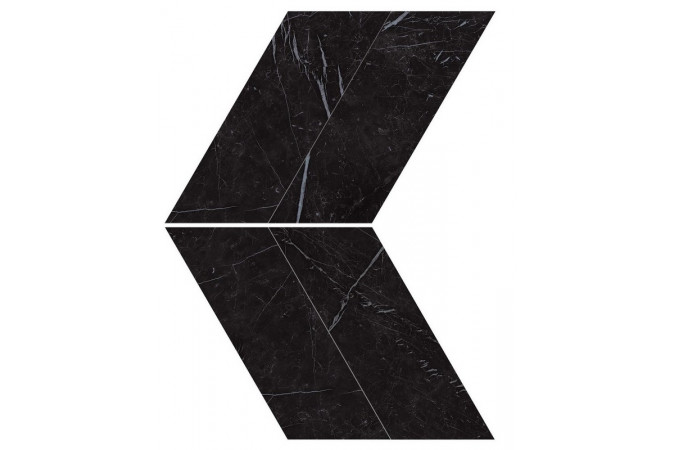 Фото Декор AS1W Marvel Nero Marquina Chevron Lappato - 1
