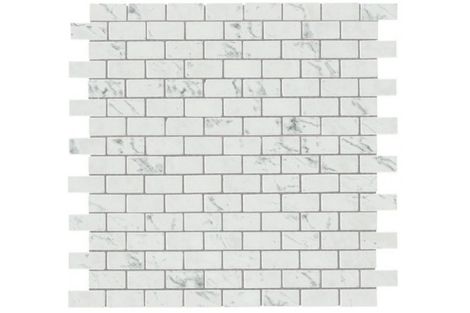 Декор AS34 Marvel Carrara P. Mosaico Lapp. Burattato Lappato