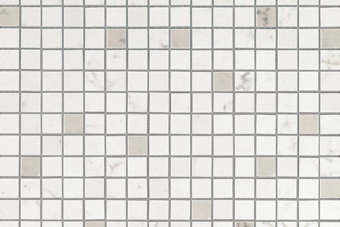 Декор 9MQC Marvel Carrara Pure Mosaic Q Lucida