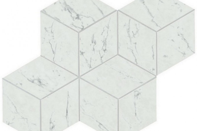 Декор AS2J Marvel Carrara Pure Mosaico Esag. Lappato