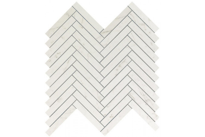 Фото Декор 9SHC Marvel Carrara Pure Herringbone Wall Lucida - 1