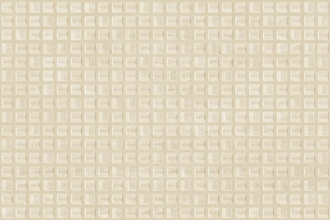 Настенная плитка HCQC Marvel T 3D Mini Qube Navona White 40x80 10мм матовая