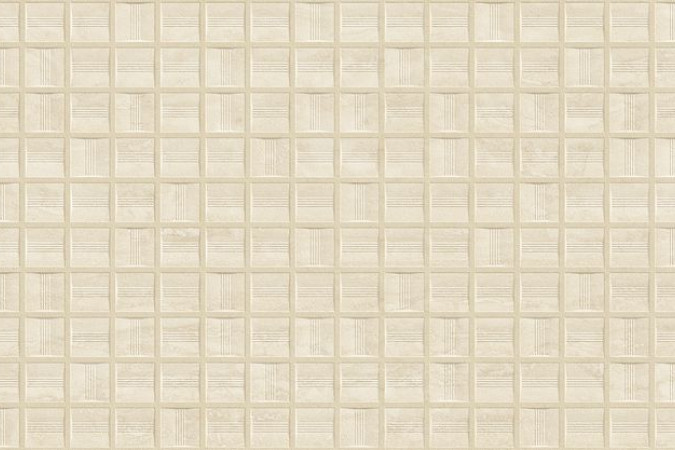 Настенная плитка HCP5 Marvel T 3D Qube Navona White 50x120 10мм матовая