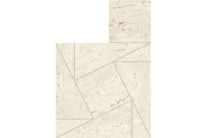Декор AF9G Marvel White Mosaico Tessellation Matte