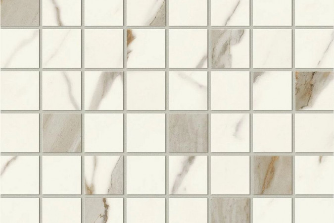 Декор AF9C Marvel Calacatta Sublime Mosaico Matt
