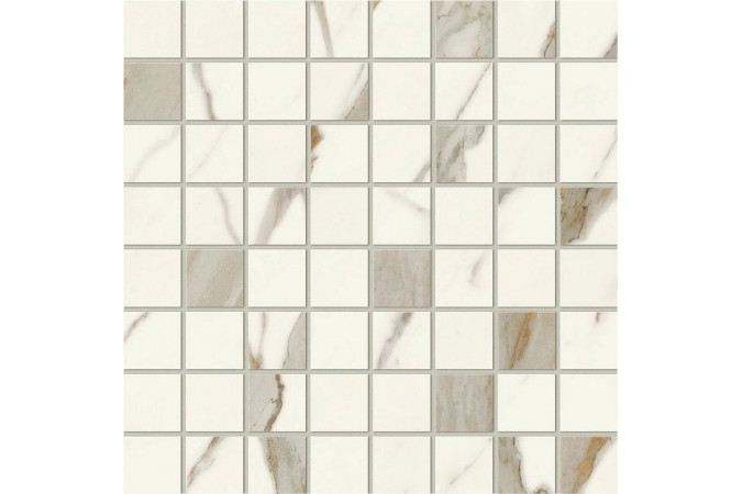 Фото Декор AF9C Marvel Calacatta Sublime Mosaico Matt - 1