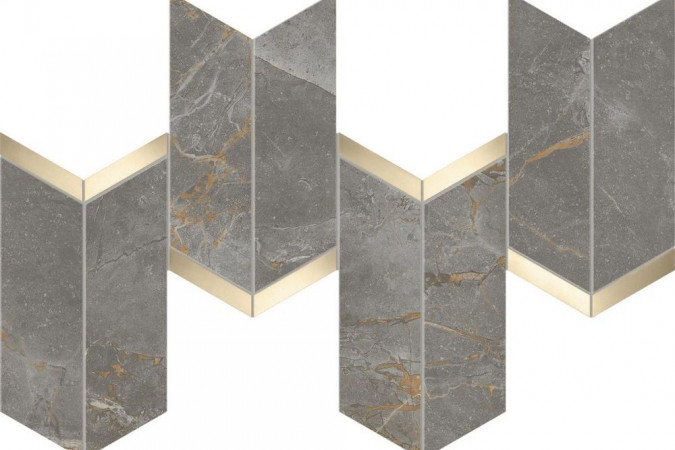 Декор AF9A Marvel Fior di Bosco Mosaico Chevron Lappato