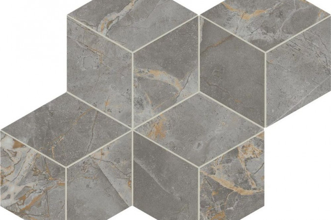 Декор AF8P Marvel Fior di Bosco Mosaico Esagono Silk
