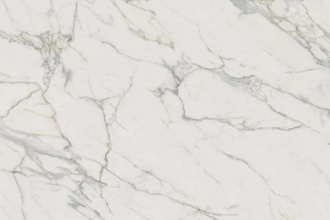 Фото Керамогранит AOTJ Marvel Calacatta Extra Bookm A Lapp 120x278 6мм полированный - 1