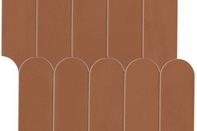 Декор A4Z1 Prism Caramel Mosaico Bead Matte