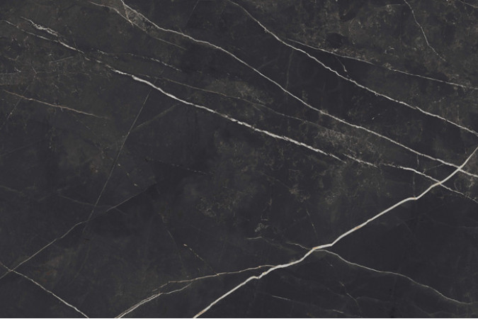 Фото Керамогранит 600180000016 Эмпаир Калакката Блэк / Empire Calacatta Black 120x278 6мм лапатированный - 8