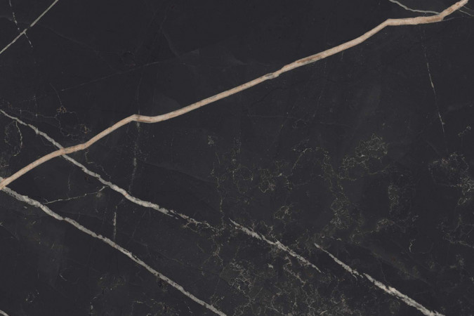 Фото Керамогранит 610015000626 Эмпаир Калакката Блэк / Empire Calacatta Black 60x60 9мм лапатированный - 2