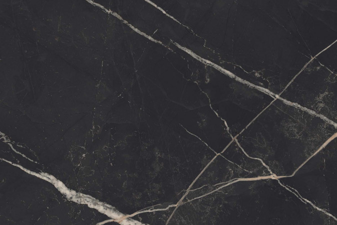 Фото Керамогранит 610015000626 Эмпаир Калакката Блэк / Empire Calacatta Black 60x60 9мм лапатированный - 6
