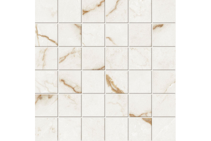 Мозаика 610110001191 FORTE DEI MARMI QUARK Sahara Blanc 300x300 Matt