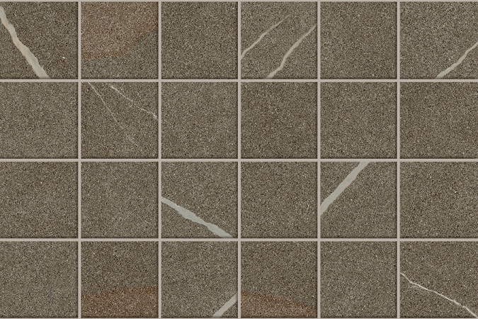 Фото Мозаика 610110001306 Форте Деи Марми Рок Алпин Бр. / Forte Dei Marmi Rock Alpin Br. 30x30 9мм матовый - 1