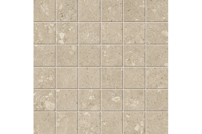 Фото Мозаика 610110001497 Рин.Фьюжн Агглом. Лайт Мозаика / Rin.Fu. Agglom. Light Mosaic30x30 9мм матовый - 1