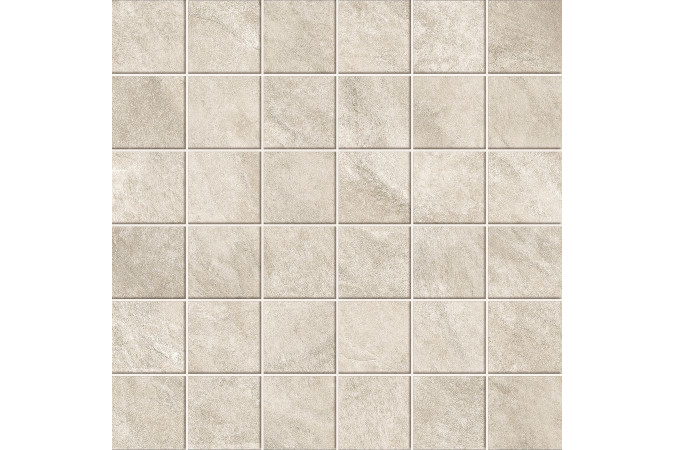 Фото Мозаика 610110001513 Рин.Слейт Уайт Мозаика / Rin.Sl. White Mosaic30x30 9мм матовый - 1