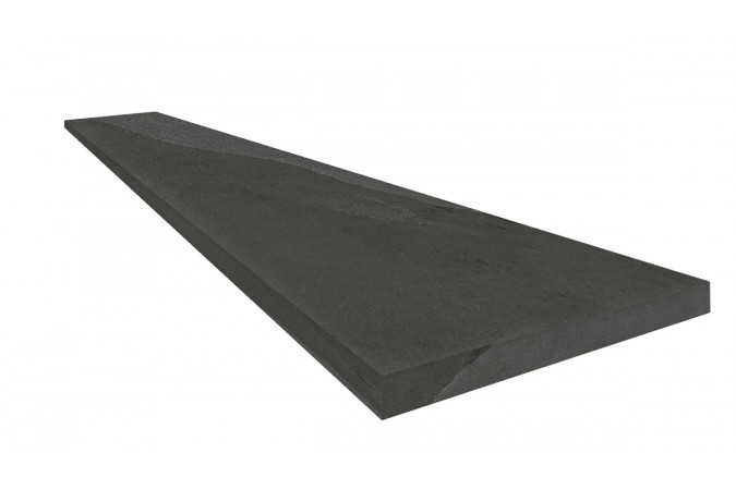 Фото 620070002380 БЛЭК 120 УГЛ.ПР Ardesia черный 33x120 матовый - 1