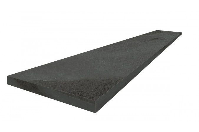 Фото 620070002383 БЛЭК 120 УГЛ.ЛЕВ Ardesia черный 33x120 матовый - 1