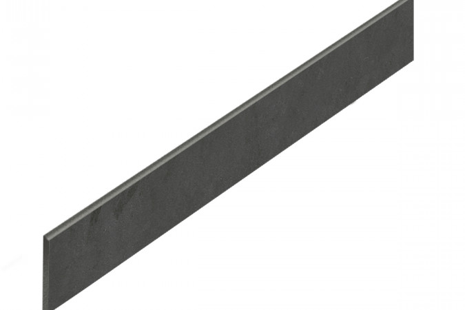 Плинтуст из керамогранита 610130005323 Ардезия Блэк / Ardesia Black 7,2x60 9мм матовый