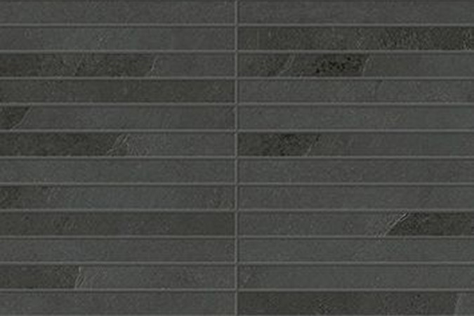 Мозаика 610110001035 Ардезия Блэк Стрип / Ardesia Black Strip 30x30 9мм матовый