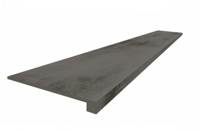 Ступень из керамогранита 620070002472 Астро Блэк / Astro Black 33x120 9мм матовый