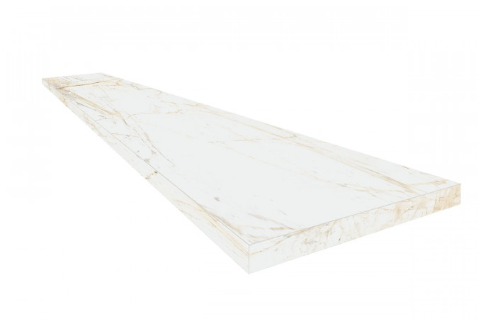 Керамогранит 620070002820 Канова Уайт Угл.Пр / Canova White ANG.DX 33x120 9мм матовый