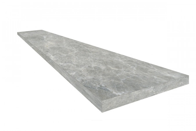 620070002822 ГРЭЙ 120 УГЛ.ПР Canova серый 33x120 матовый