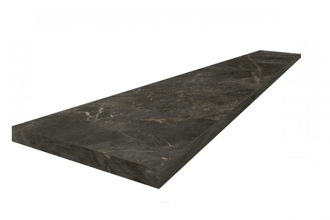 620070002827 ДАРК 120 УГЛ.ЛЕВ Canova дарк 33x120 матовый