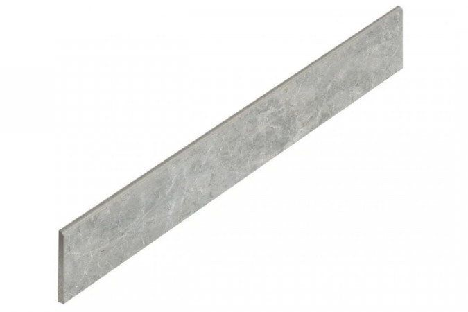 Плинтуст из керамогранита 610130006211 Канова Грэй / Canova Grey 7,2x60 9мм матовый