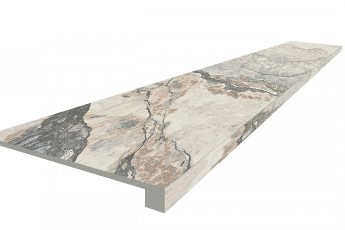 Ступень из керамогранита 620070002805 Канова Сэнд / Canova Sand 33x60 9мм матовый