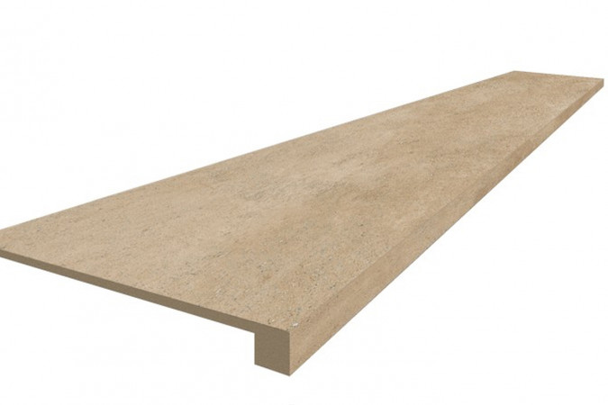 Ступень из керамогранита 620070002580 Крета Клэй / Creta Clay 33x60 9мм матовый